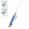 High Pressure Power Washer Wand with 2 Different Nozzles Quick Connectors Blue Watering Sprayer Cleaning Tool for Garden