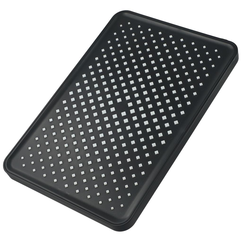 High Flow Shower Ceiling Mounted Shower Head Standard Interface Sturdy Material Wide Coverage ABS Plastic Easy Installation