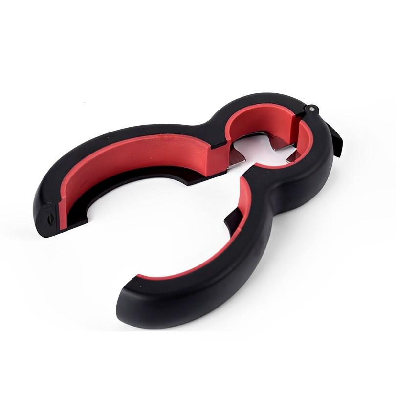 Stainless Steel 6 in 1 Adjustable Multifunctional Opener Heavy Duty Can Jar Ergonomic Kitchen Tool