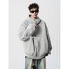 Men's Winter Heavyweight Fleece-Lined Deconstructed Patchwork Hoodie – Streetwear Trend