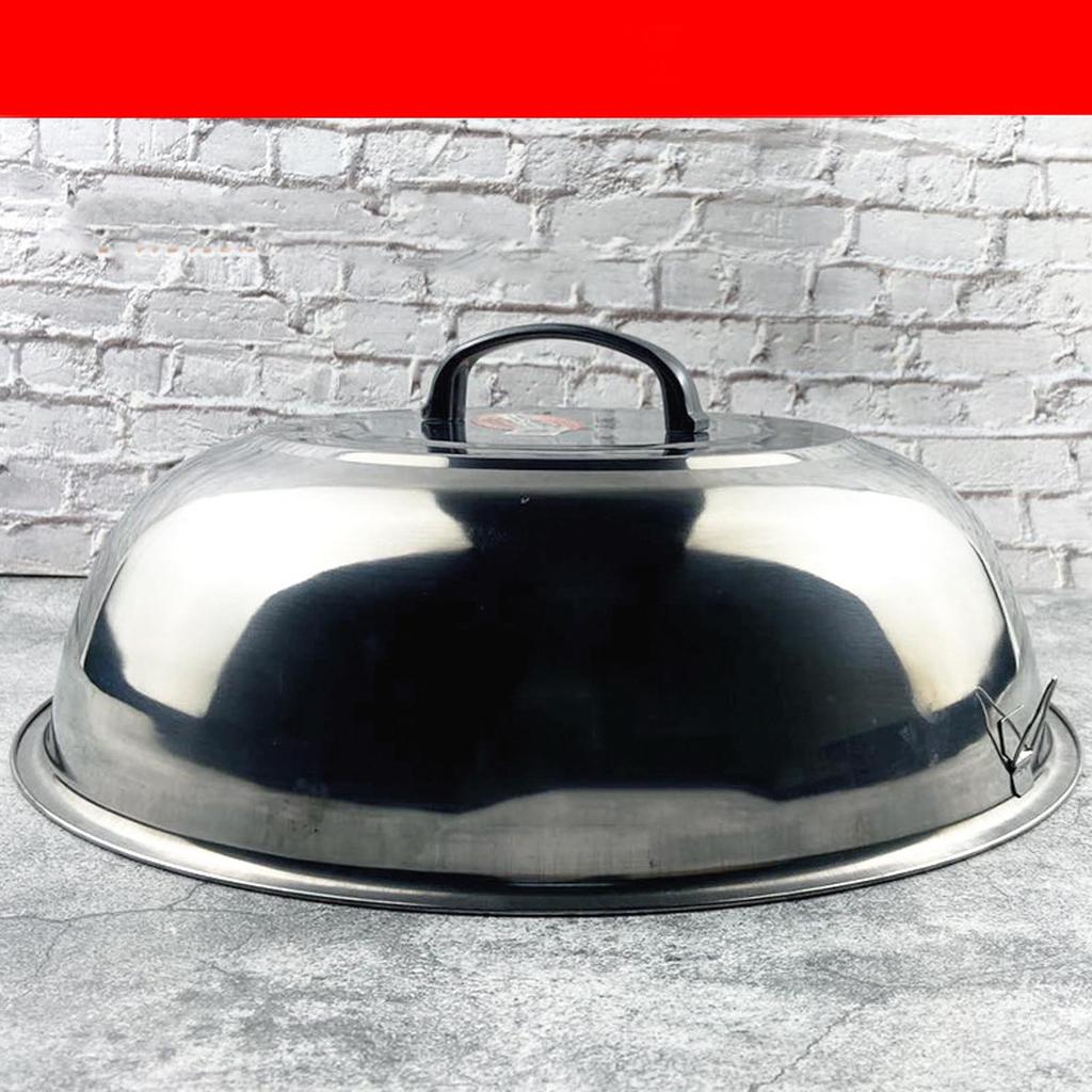 Pot Cover Household Stainless Steel Stir Fry ing Cooking Lid Multifunctional Circular