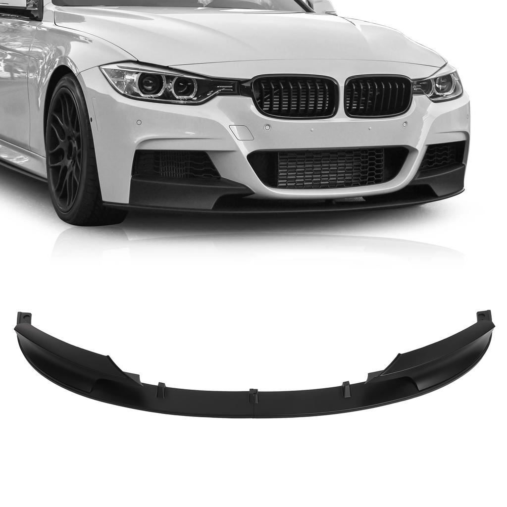 2Pcs Front Bumper Splitter Lip Body Kit Deflector Fit for 3‑Series F30 F35 2012‑2018