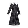 Anime Wednesday Addams Family Cosplay Costume Dress Kids Girl Wednesday Cosplay Costume Black Gothic Family Cotume