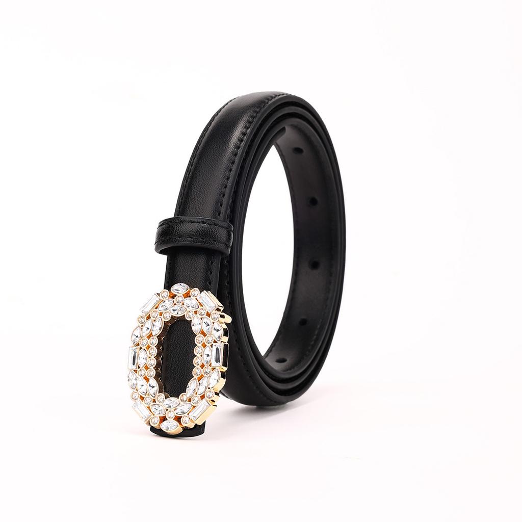 New Belt Women'S Leather Suit Pants Simple And Versatile Dress Women'S Belt Cowhide Decorative Belt Women