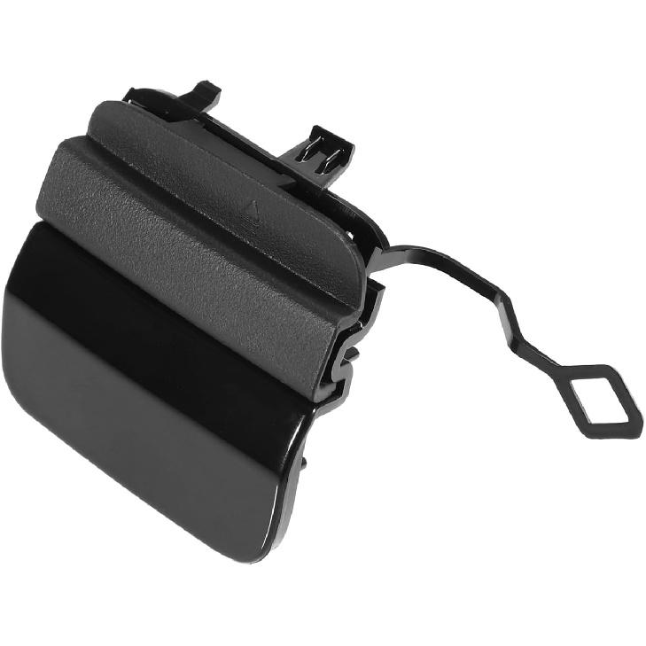 Motoforti Rear Bumper Tow Hook Cover for Mercedes Benz C-Class W205 C300 2019-2021 Rear Bumper Tow Hook Eye Cap No.A2058853303 Black Long-Lasting