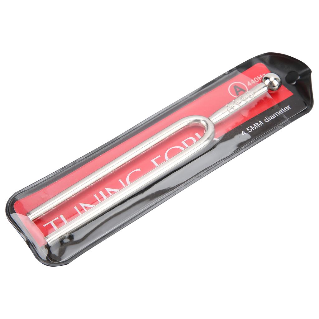 440Hz Tuning Frok Standard A Stainless Steel Musical Instrument for Guitar Violin Silver