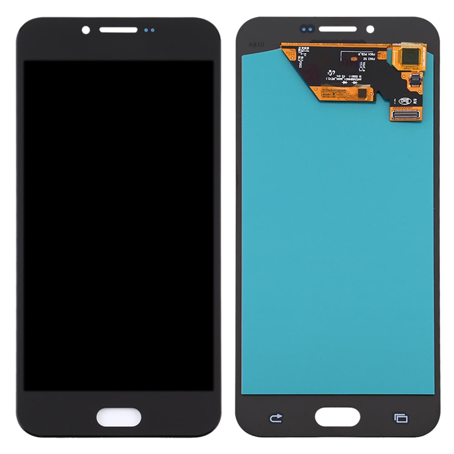 

OLED Display Touch Screen Digitizer Glass Assembly for Samsung Galaxy A8 (2016) Replacement Part Black