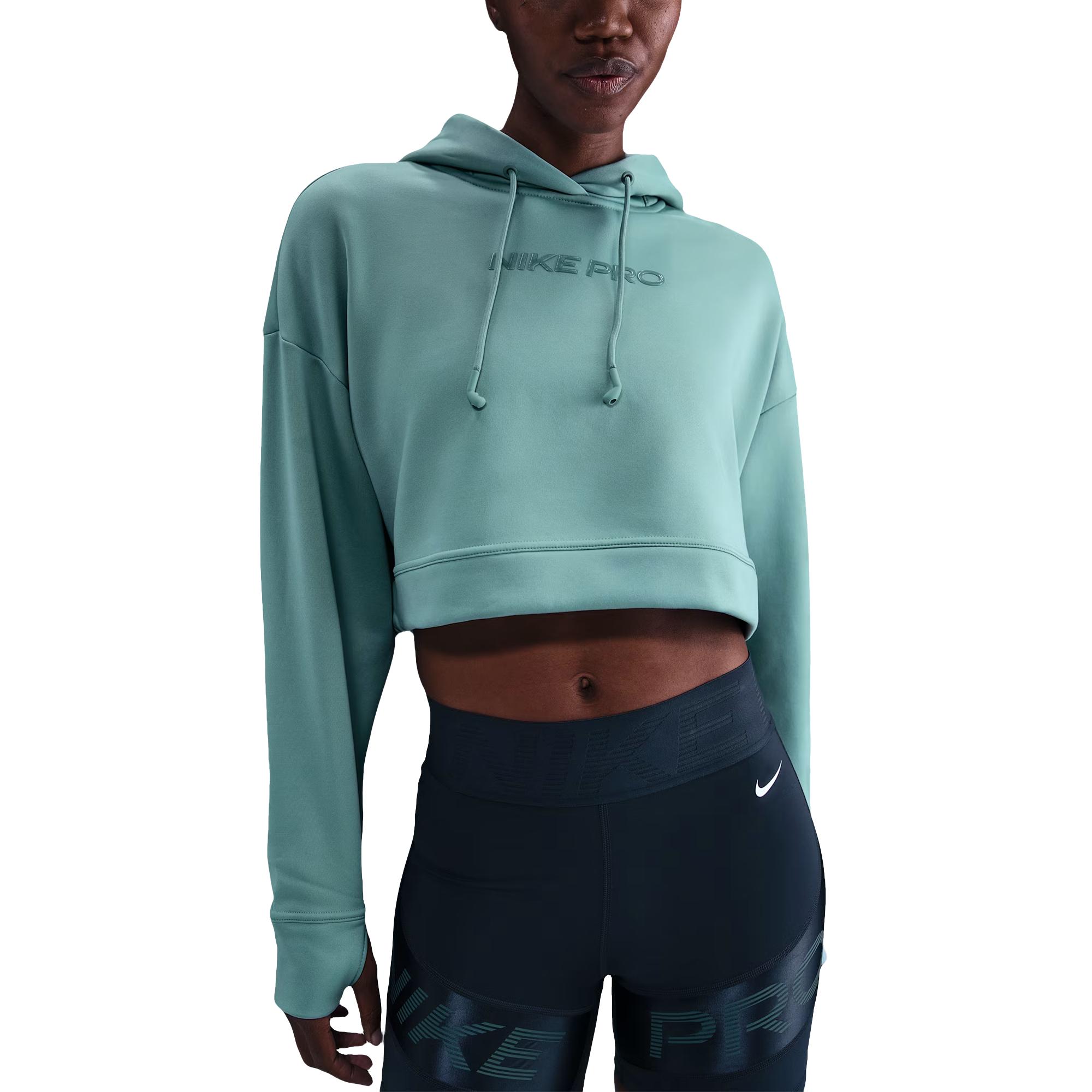 

Nike Therma-Fit Pro Удобный худи пуловер флис с длинным рукавом женская толстовка HV3600-017 M