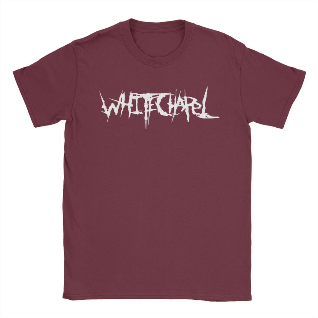 Rock Whitechapel Deathcore Band Art T-Shirts für Unisex Reine Baumwolle Vintage T-Shirts Rundhals Kurzarm Oberteile Druck