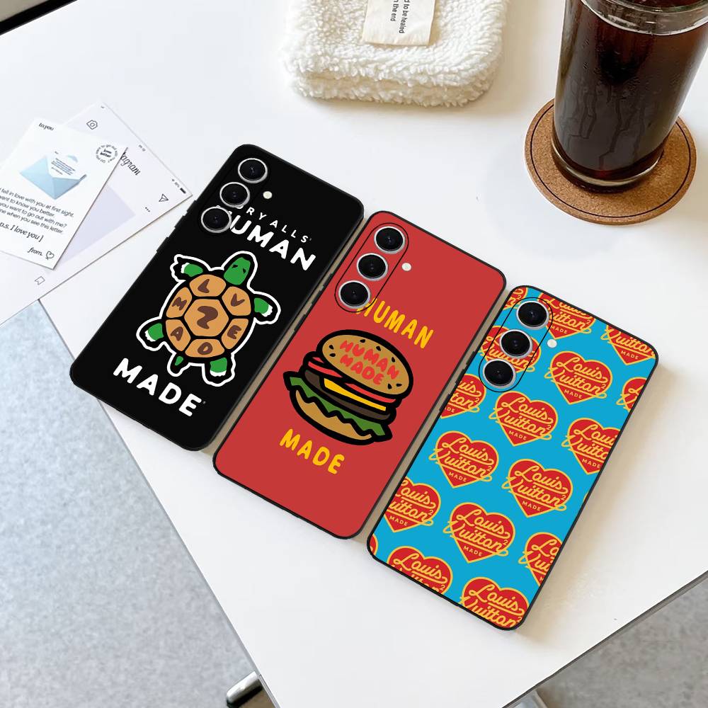 Fashion H-Human M-Made Phone Case For Samsung S 24 Fe 25 Ultra Plus 20 Lite 21 30 22 23 24 22 Ultra 5G Fundas