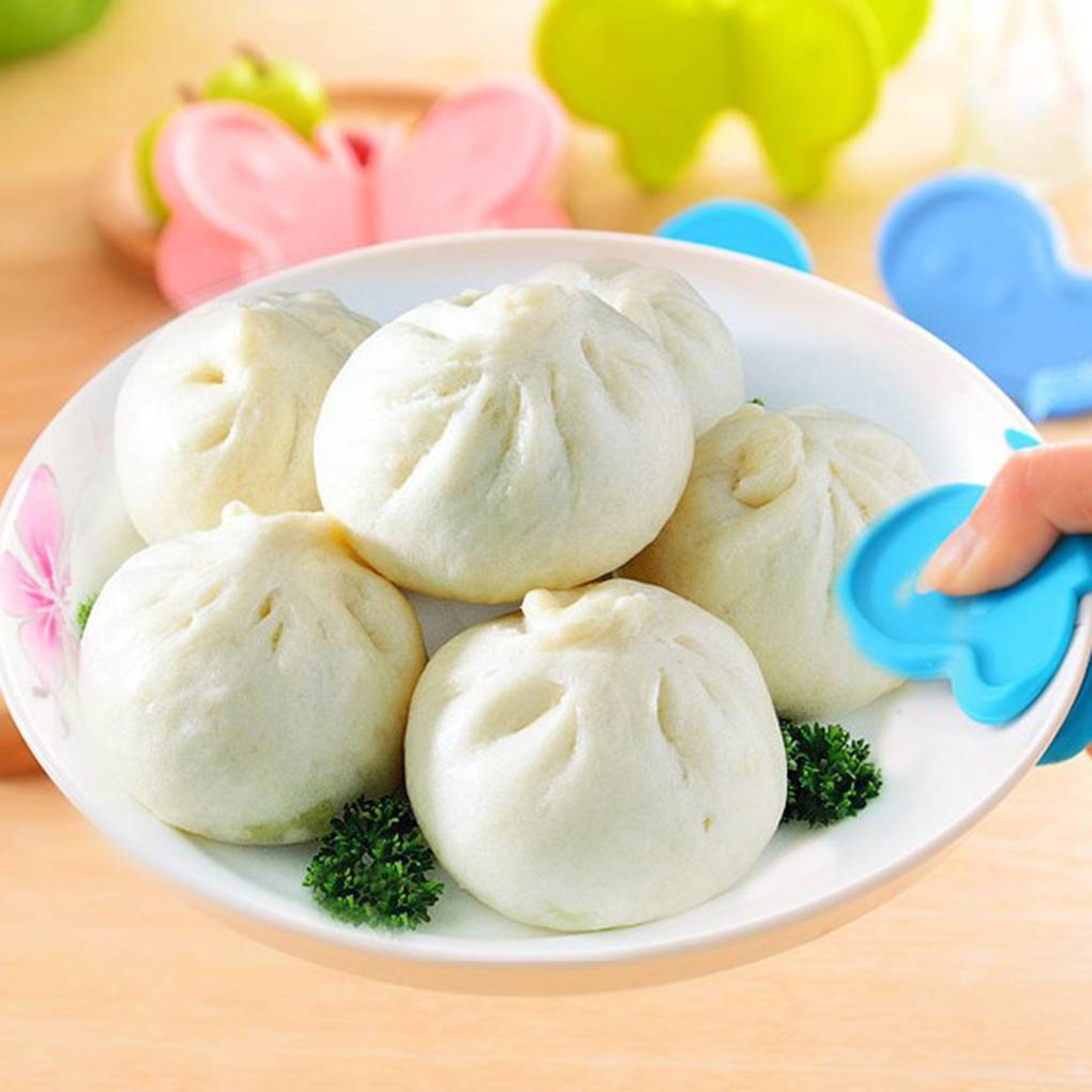 2Pcs Kitchen Anti-scald Clip Butterfly Shaped Heat Proof Bowl Plate Clamp Holder