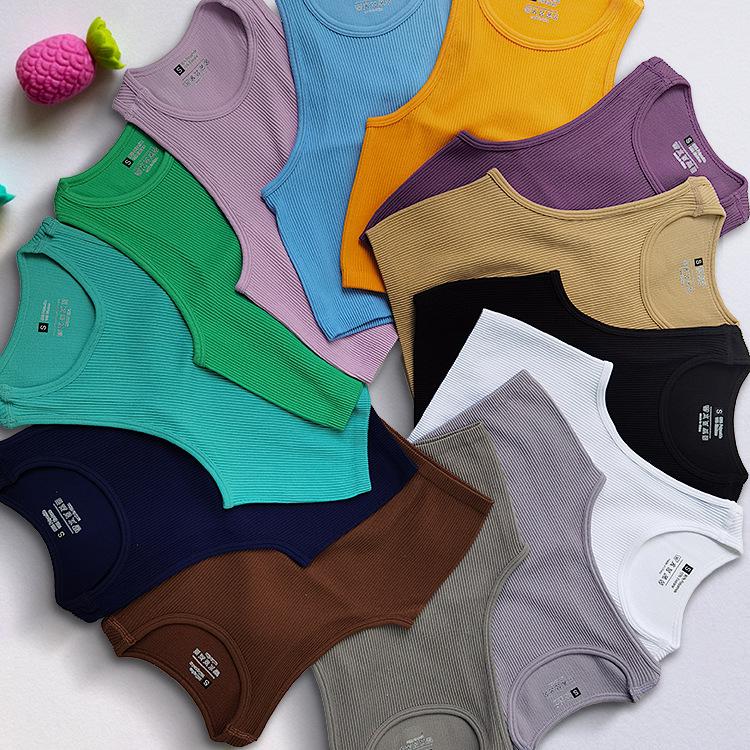 

Eco-Friendly Quick-Dry Moisture-Wicking Running and Yoga Tank Top Small