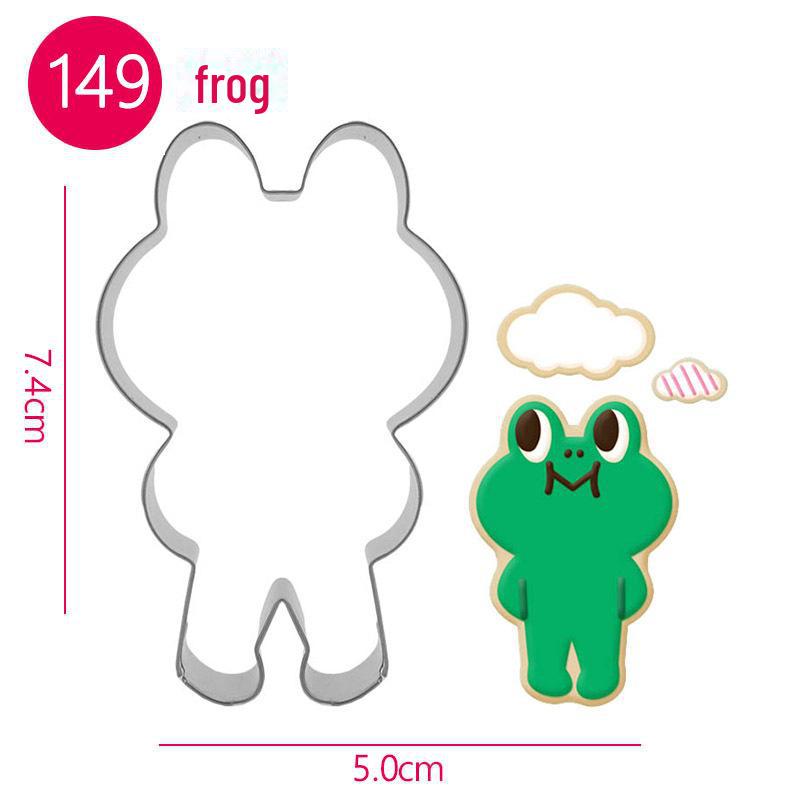 

Набор форм для печенья и помадки из нержавеющей стали - дизайны слона и жирафа