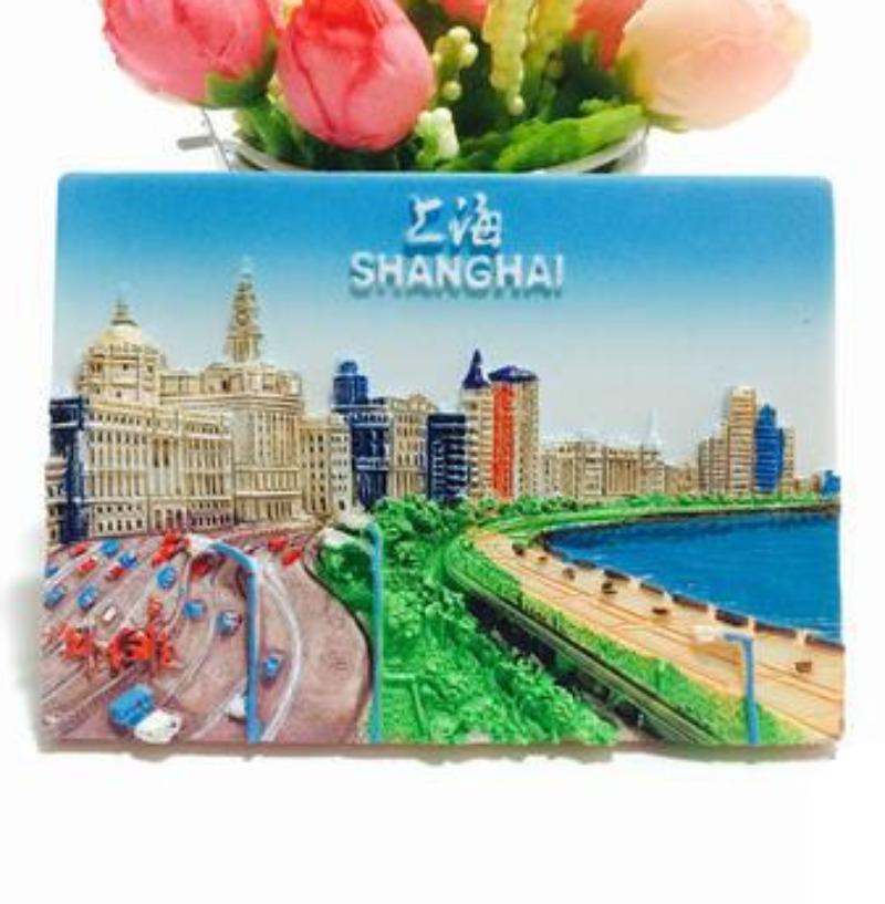 Shanghai Fridge Magnets Beijing Travelling Souvenirs Home Decor China Fridge Stickers Christmas Gifts Message Board Stickers