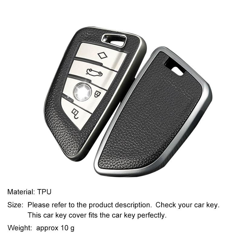 TPU Car Key Cover Case Fob for BMW M3 M4 M5 M8 X3M X5M X1 X4 X5 X6 IX3 Z4 I4 2 Series 4 Series 5 Series 8 Series 6 GT 320i 440i
