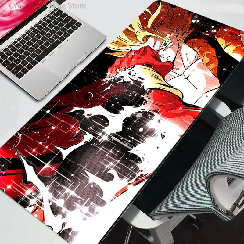 Mouse Pads XXL Rubber Large PC Mousepad Big Dragon Ball DBZ Gamer Gaming Mouse Pads New Desk Keyboard Mat Computer Mat 30x60x0.2cm