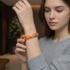 Elegant Bohemian Drip Oil Bracelet Wide Geometric Bracelet Fashion Enamel Cuff Bangles  Vacation