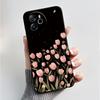 Per Oscal Tiger 12 13 Custodia Moda Farfalla Fiore Nero Morbido Silicone Custodia per Telefono per Blackview Oscal Tiger12 Tiger13 Cover