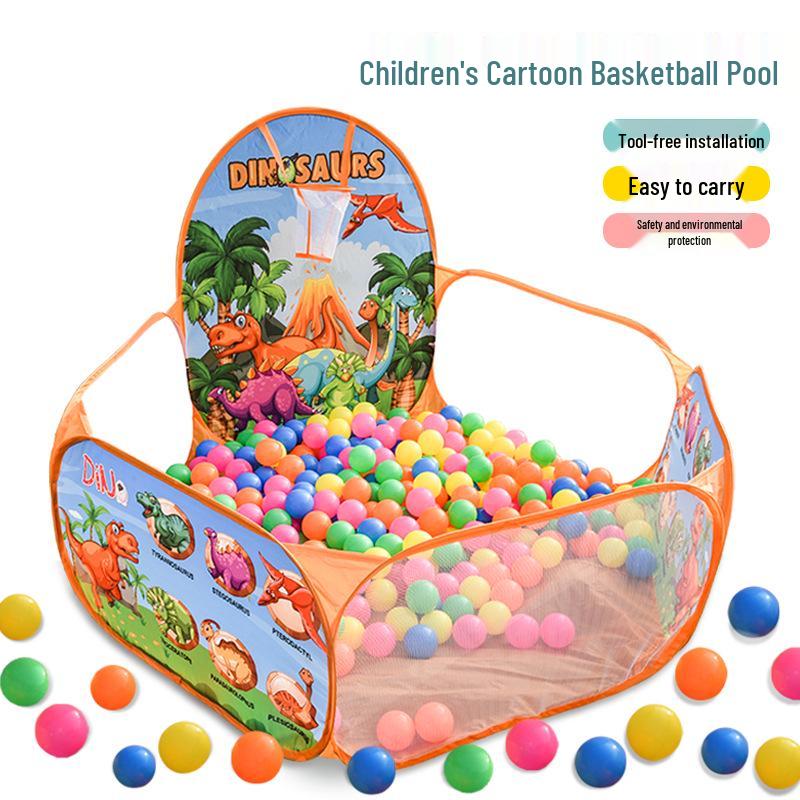 Cartoon Deer Basketball Ocean Ball Pit Foldable Kids' Tent Playhouse Toy