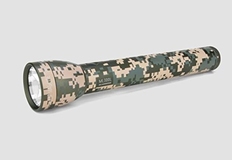 

3rd Generation Digital MAGLITE 3D LED Digital Camo Maglite AA alkaline batteries Max 625 [Body color Camo] ML300L-S3MR6, [3 / brightness lumens]