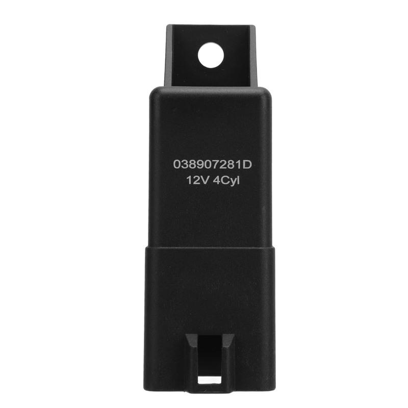 9 Pin Glow Plugs Relay 038907281D 12V Stable Performance Glow Plug Control Unit Relay Replacement for Seat Alhambra Altea
