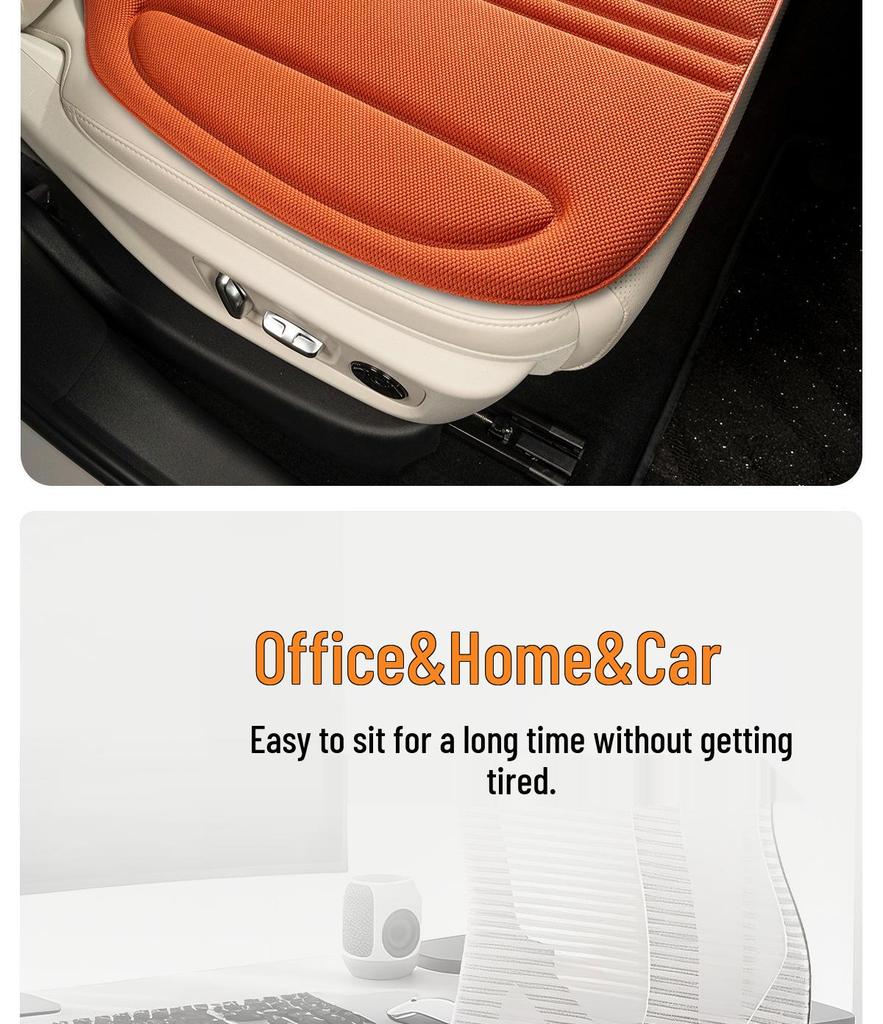 Universal 2026 Dongfeng Car Seat Cushion: Lightweight, Breathable, Anti-slip, Seaweed Fiber for All Seasons