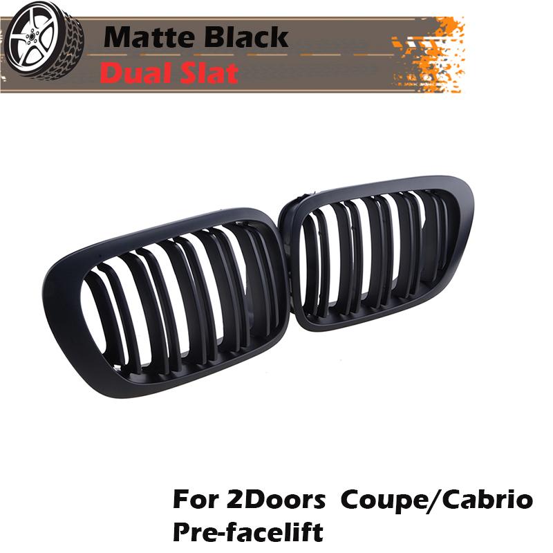 

Передняя решетка для почек, комплект гоночной гриля, подходит для BMW 3 серии E46 до фейслифтинга 1998-2002, 4-дверный седан/турист, 2-дверное купе/кабриолет 2Door Type6