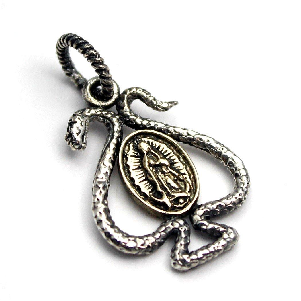 Mexico, Our Lady of Guadalupe, Snake Pendant, Pendant Top, Good Vibrations