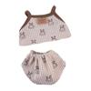 Toy Accessories Cotton Doll Dress Skirt Plush Toy Clothes 20cm Cotton Doll Clothes  Children Gift