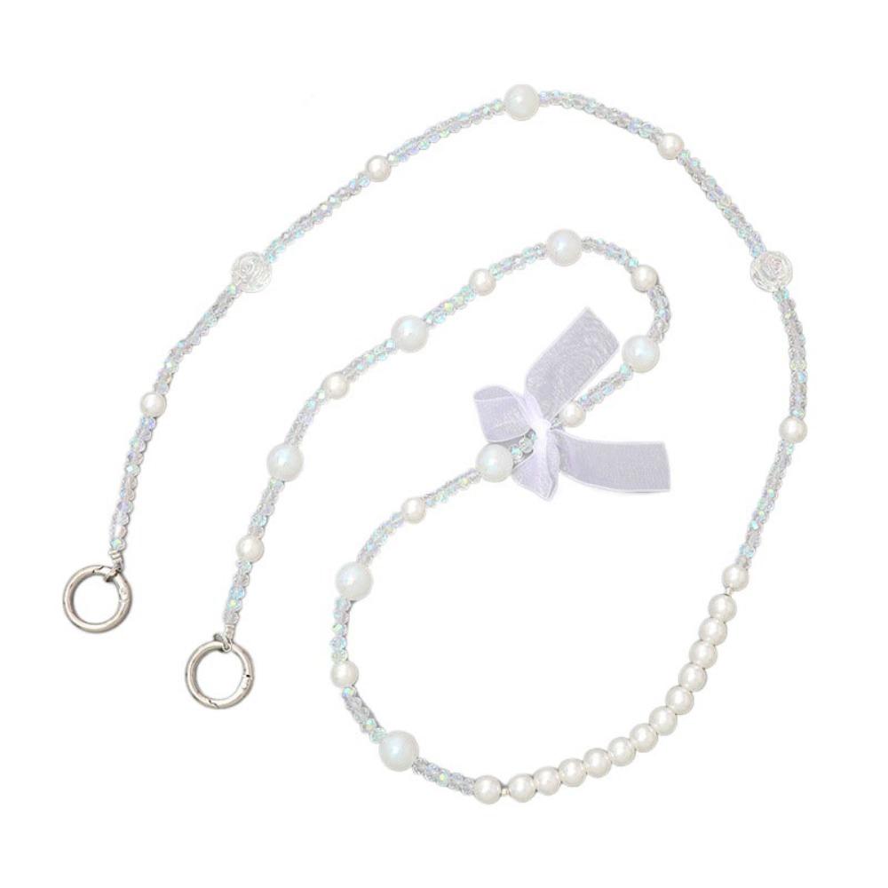 Bear Crossbody Phone Strap Beads Phone Neck Straps Mobile Phone Lanyard  Phone Case Hanging