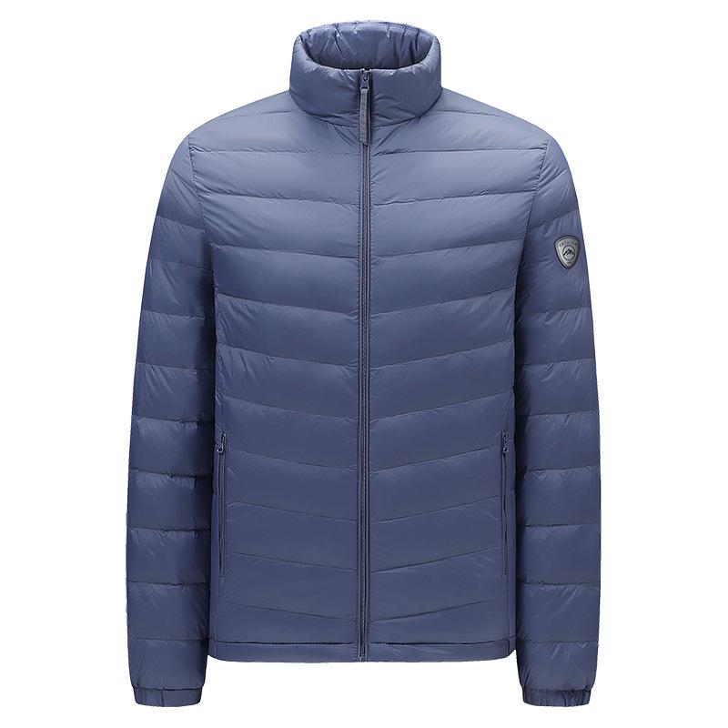 

Outdoor sports can be opened twice, stand-up collar jacket, men s new national standard high-quality duck down thermal down jacket 4XL