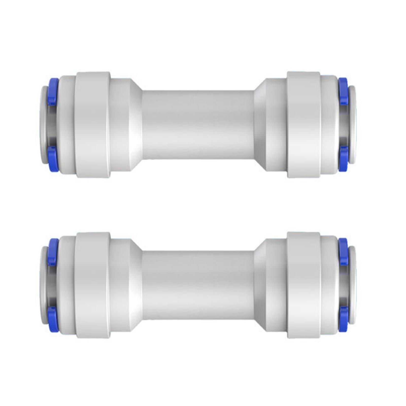 

2 шт. односторонний обратный клапан 3/8 дюйма, пластиковый быстроразъемный фитинг для фильтров для воды, прочный