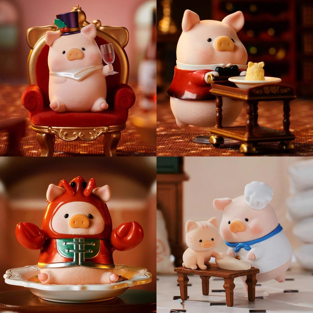 Lulu the Piggy Pigshiren Restaurant Series Blind Box TOYZERO+ (8 pieces)