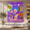 El Payaso Plim Plim Wandteppich, Personalisierter Benutzerdefinierter Text, Wandbehang-Tapestry Für Wohnzimmer Heimwanddekoration