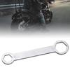 Axles Wrench Hand Tool Axles Wrench Professional Tools Double Head Wrench Universal for Motorcycles Maintenance Repair
