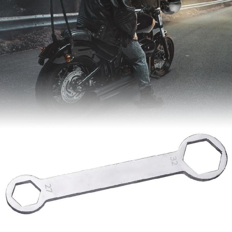 Axles Wrench Hand Tool Axles Wrench Professional Tools Double Head Wrench Universal for Motorcycles Maintenance Repair