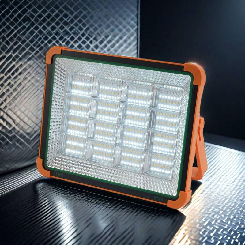 Outdoor Stall Lighting Rechargeable Led Solar Night Market Camping Ground Stall Light Emergency Lighting, Floodlights Solar Lamp