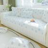Small Fresh and Cool Peas Sofa Cushion Summer Cool Cushion Sofa Mat Simple and Luxurious Non-slip Mat.