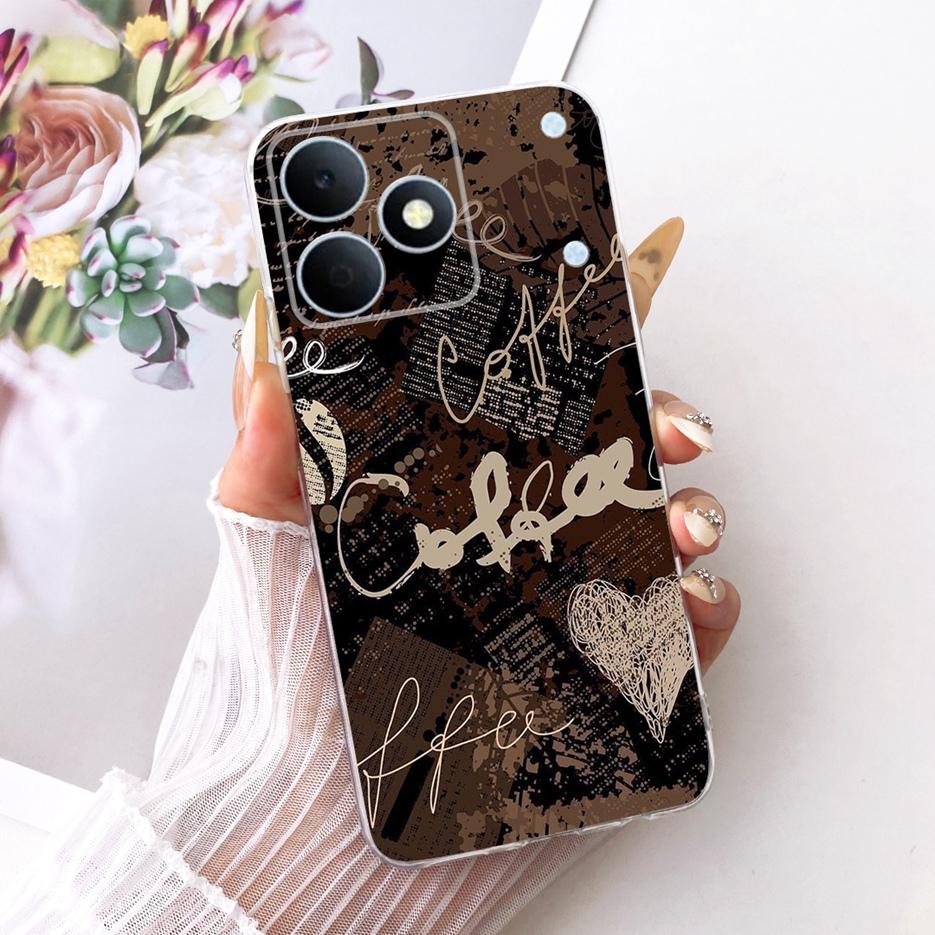 For Realme Note 80 Case RMX5388 Cool Fashion Painted Cover Soft Silicone Phone Case For Realme Note 80 Note80 4G Back Cover Bags