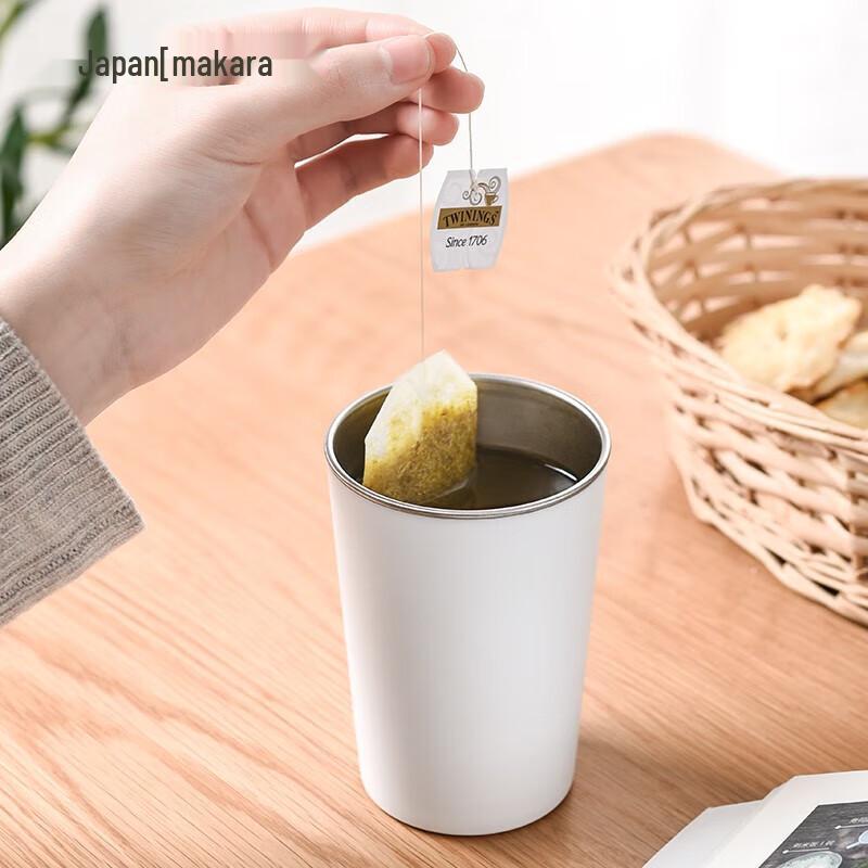Imakara Stainless Steel Couple Mouthwash Cup