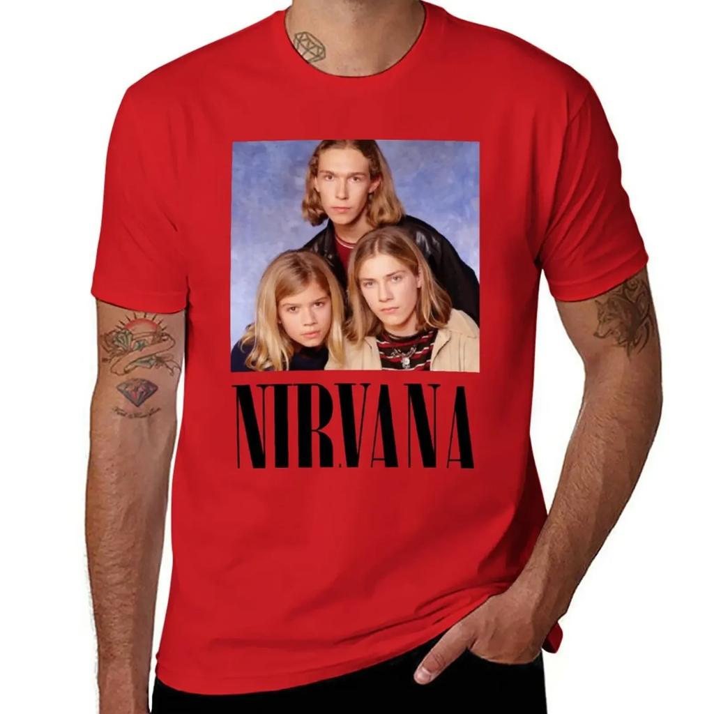 Mmm Grunge Hanson Vs Grunge Ernsthaftes T-Shirt Grafische T-Shirts Vintage Lustige T-Shirts Für Unisex Kurzarm Rundhalsausschnitt Neue Ankunft