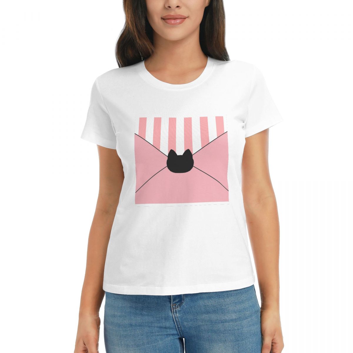 

Women TShirt Bee And Puppycat Temp Work AssignUnisext Horizontal Summer Short Sleeve Tees ONeck T Shirts Clothes Tops Streetwear S