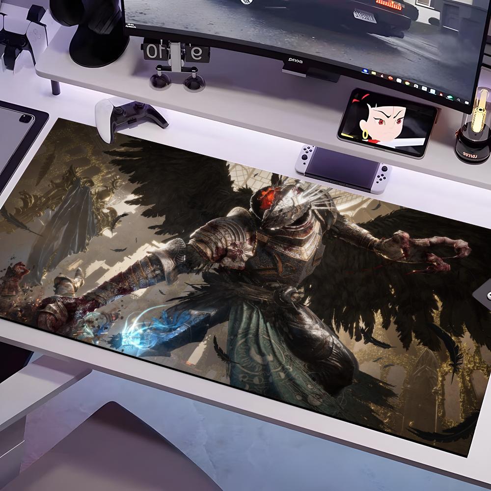 The L-Lords Of The F-Fallen Mouse Pad Multiple Sizes Large Square Computer Office Game Table Mats Rubber Anti-slip Mousepads