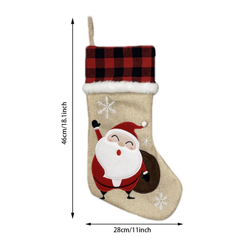 Stockings For Christmas Winter Christmas Stockings Ornament Fidget Decor Funny Favors For Small Toys Kids Family Friends Garden