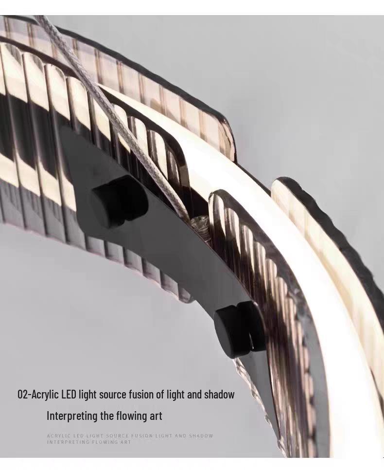 Nordic Minimalist Italian Modern Chandelier for Living Room and Dining