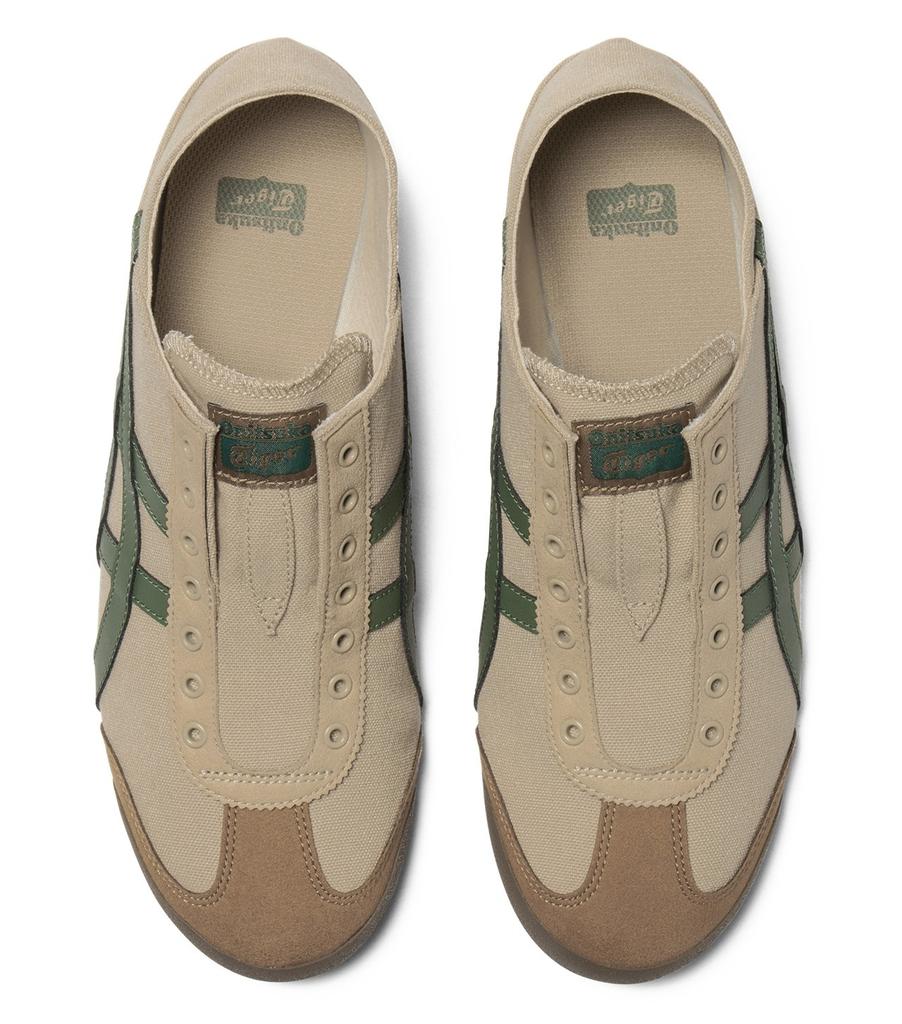 1183A437-253 Onitsuka Tiger MEXICO 66 PARATY BEIGE GRASS GREEN (Men's)