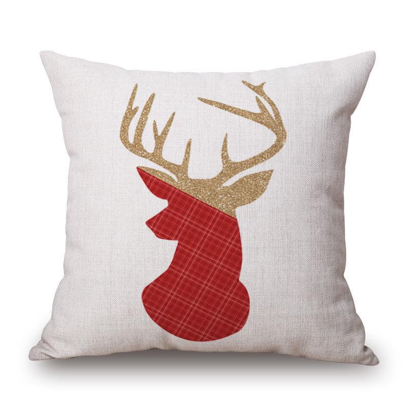 Classic Merry Christmas Xmas Gift Designed Throw Pillow Case Cover Cushion 18 X 18 Inch Ideal For Holiday Cheer And Comfort