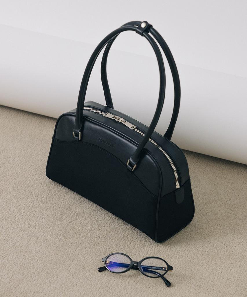Ttudement Nylon Bowling Bag Black