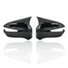For Honda Civic 8th generation 2005-2011 rearview mirror cover trim door mirror protective frame carbon fiber texture black