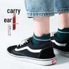 Men’s Cotton Five-Toe Mid-Calf Deodorant Socks for Spring and Summer